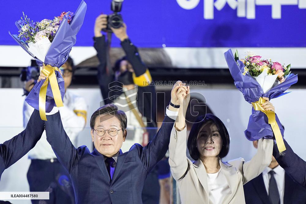 Lee wins S. Korea presidential election