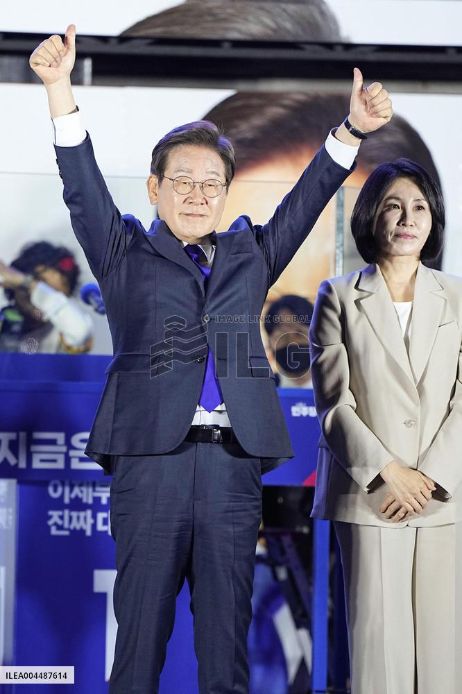 Lee wins S. Korea presidential election
