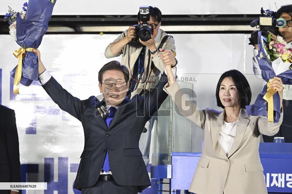 Lee wins S. Korean presidential election