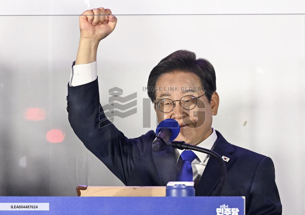 Lee wins S. Korean presidential election