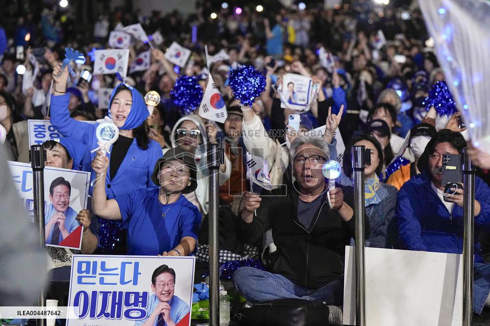 Lee wins S. Korea presidential election