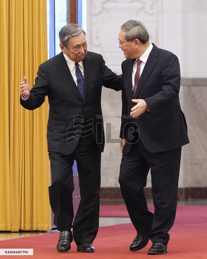 Ex-Japan lower house speaker Kono in Beijing