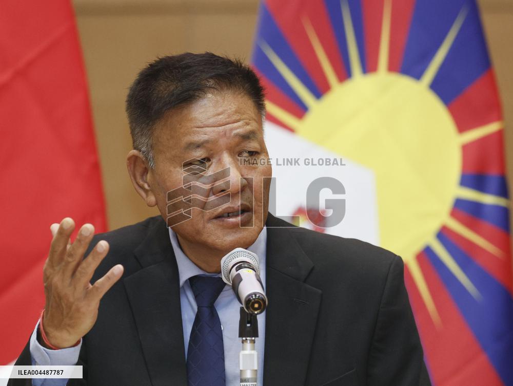 Tibetan government-in-exile leader