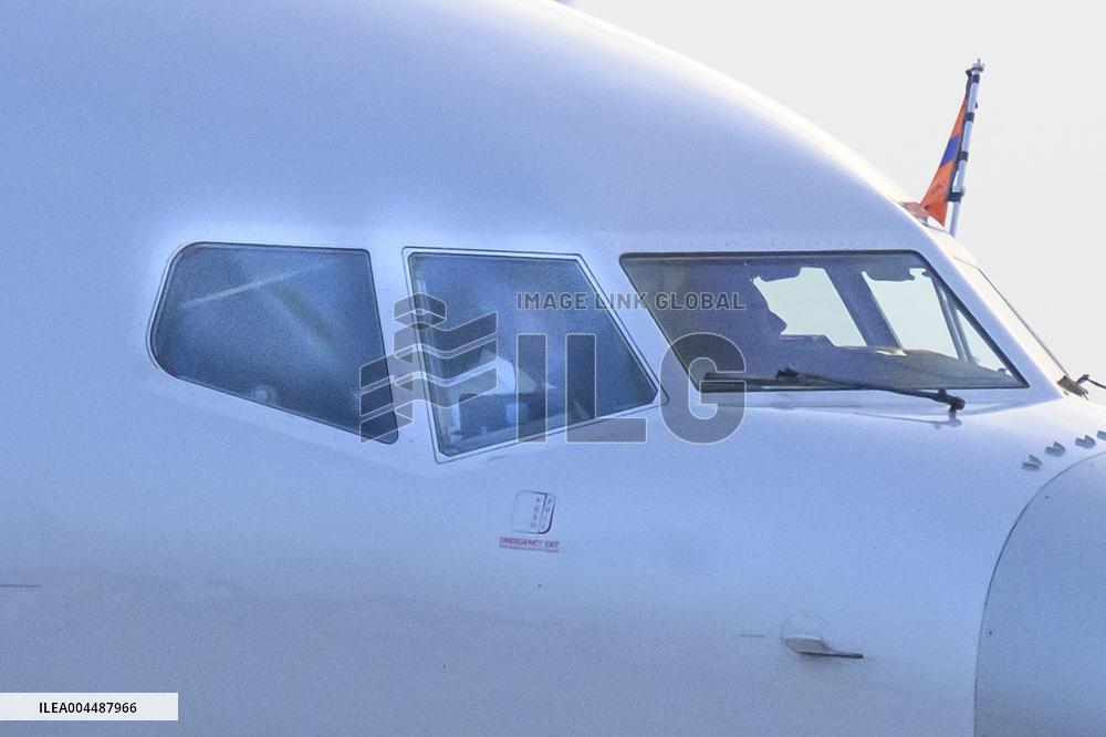 Royal Couple Arriving In Prague