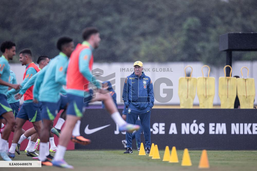 Brazil National Football Team Training Session - Sao Paulo