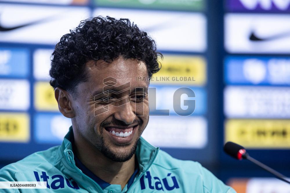 Brazil National Football Team Pres Conference - Sao Paulo