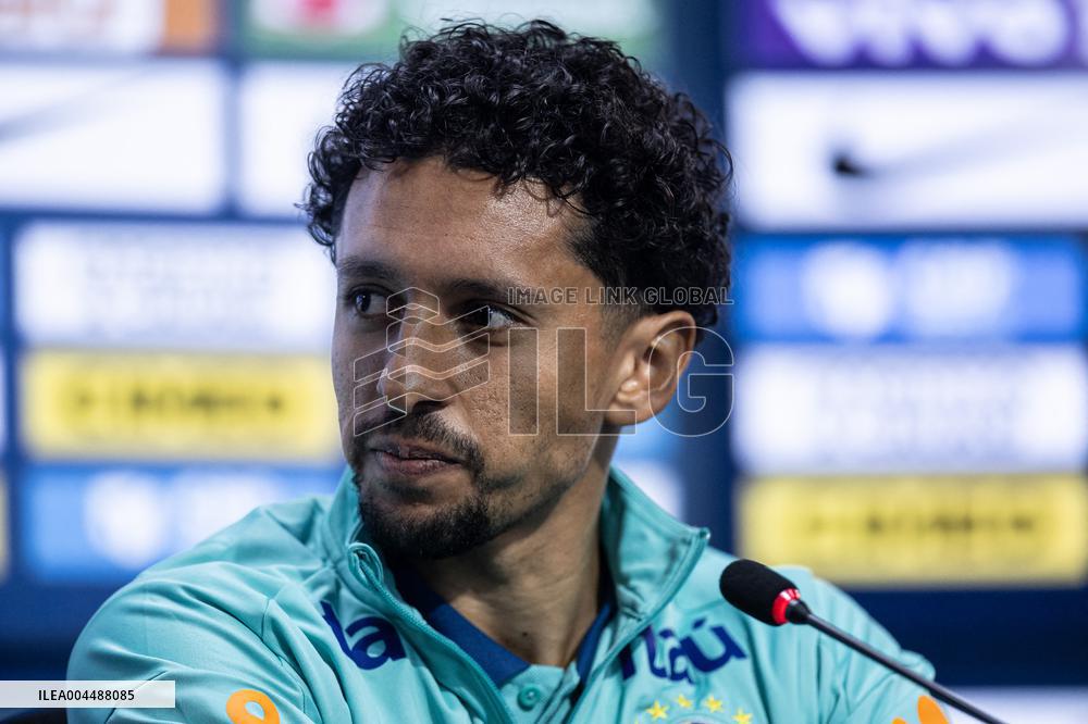 Brazil National Football Team Pres Conference - Sao Paulo