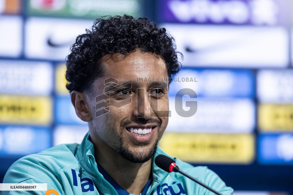 Brazil National Football Team Pres Conference - Sao Paulo