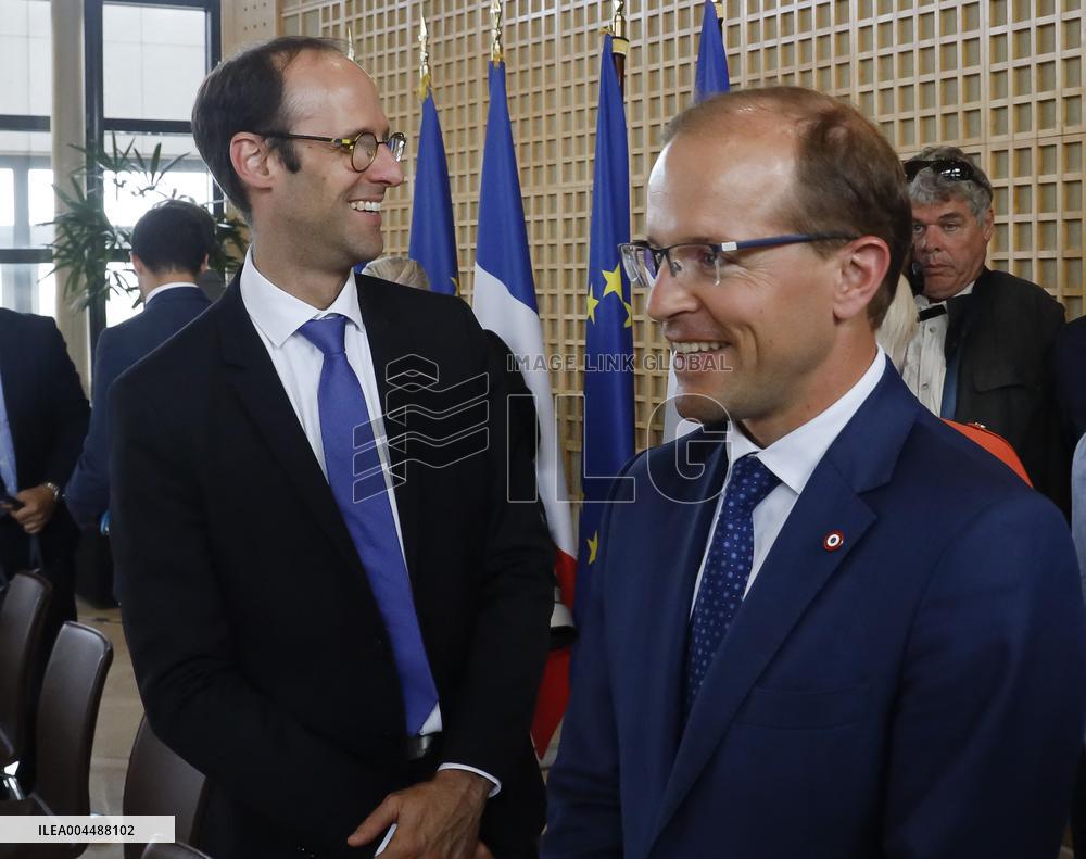 Social Security Budget Meeting at Bercy - Paris