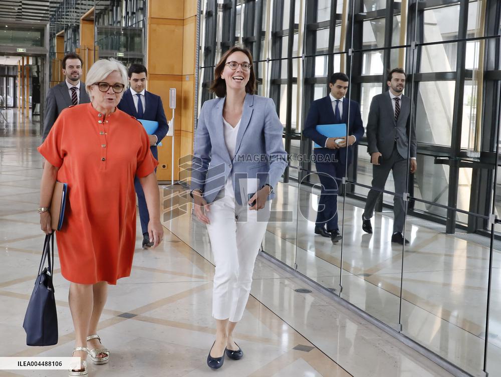 Social Security Budget Meeting at Bercy - Paris