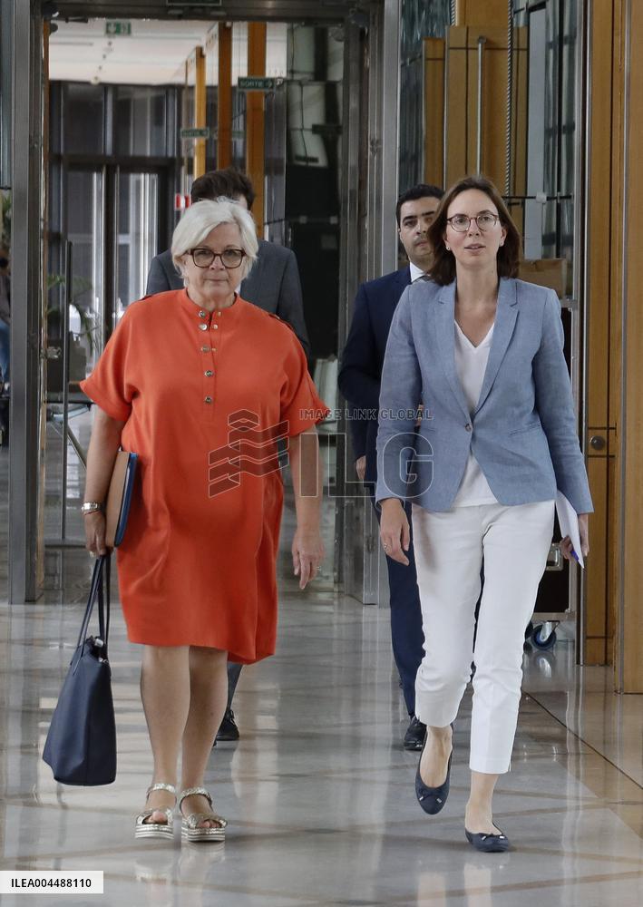 Social Security Budget Meeting at Bercy - Paris