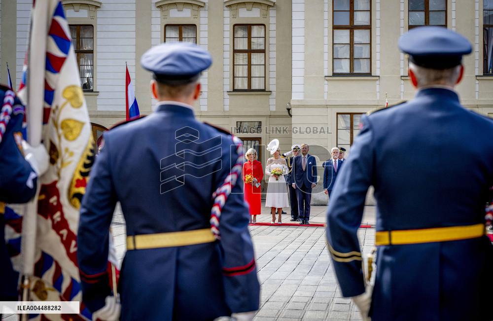Royal Couple Visit To Prague