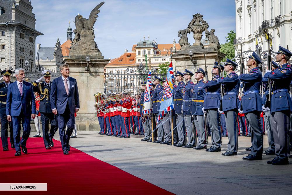 Royal Couple Visit To Prague