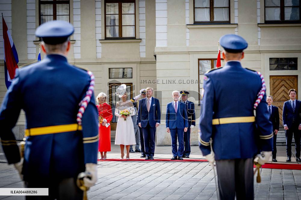 Royal Couple Visit To Prague