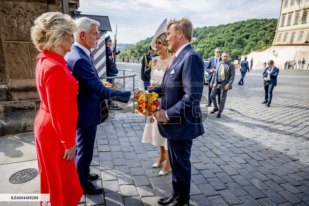 Royal Couple Visit To Prague