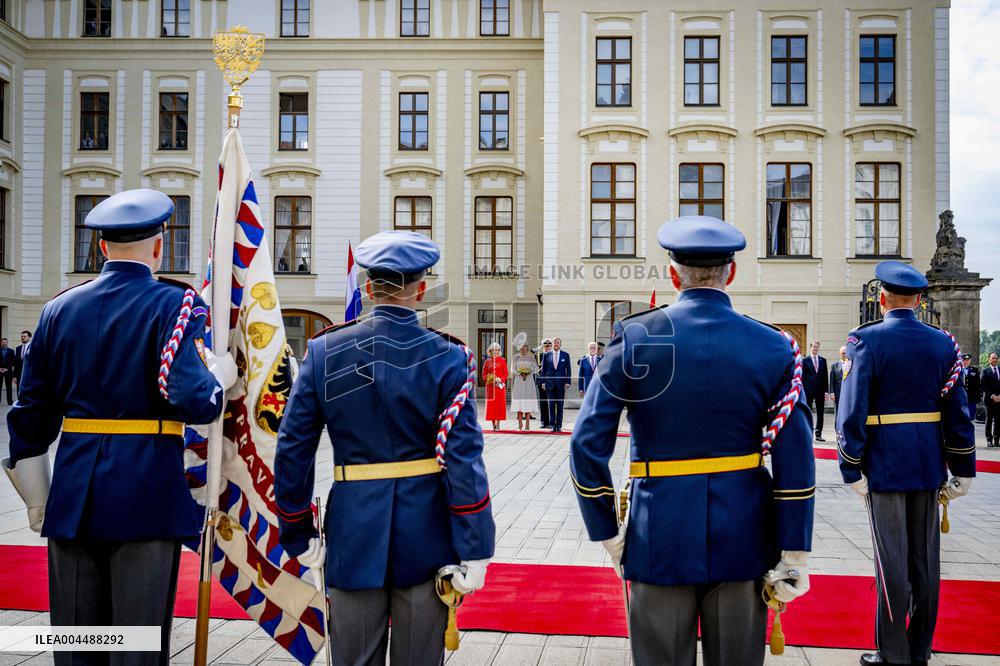 Royal Couple Visit To Prague
