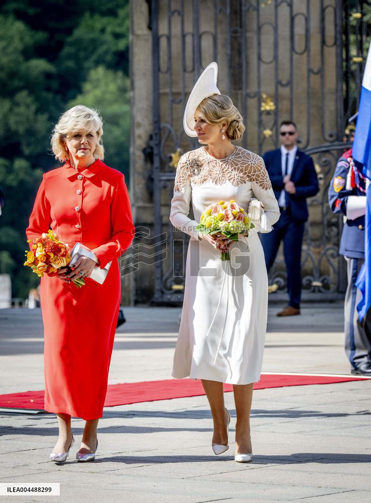 Royal Couple Visit To Prague