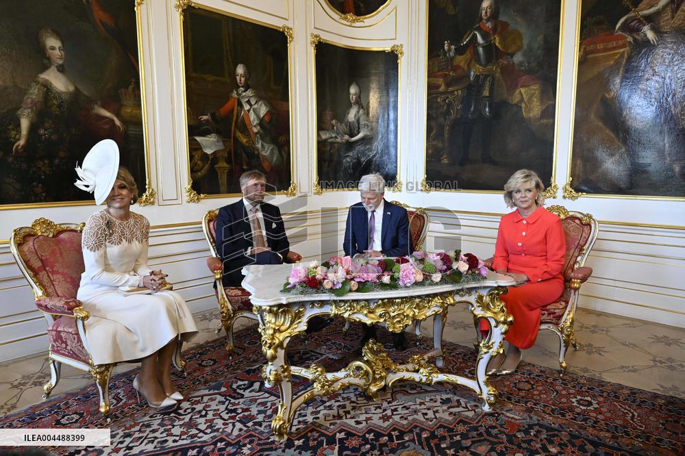 Royal Couple Visit To Prague