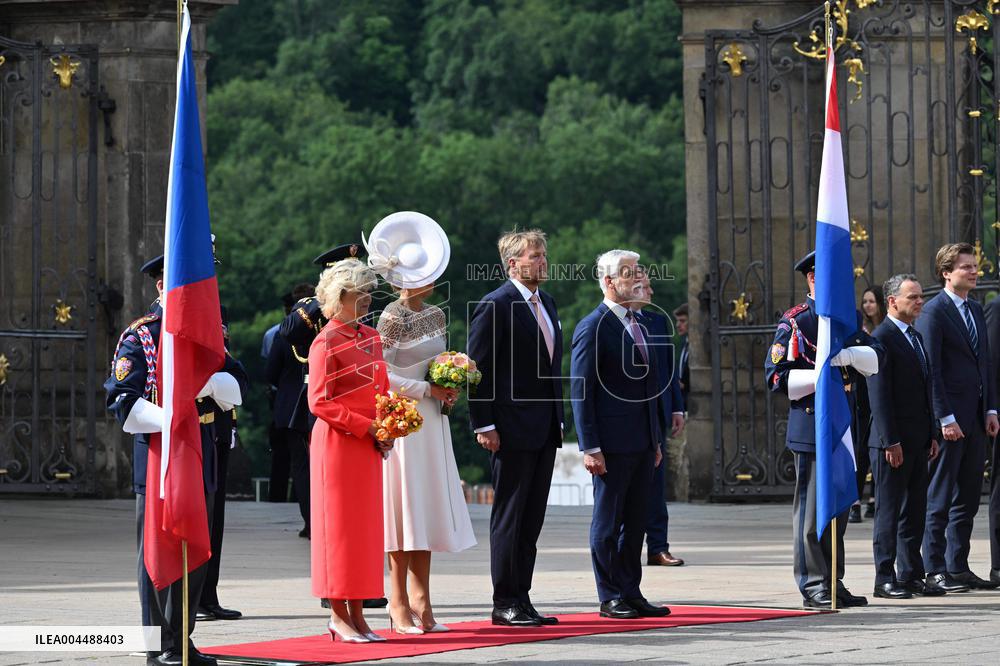 Royal Couple Visit To Prague