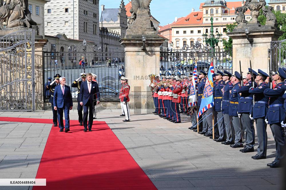 Royal Couple Visit To Prague