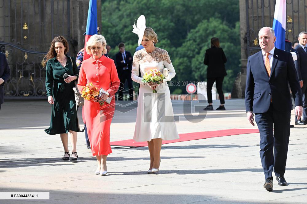 Royal Couple Visit To Prague