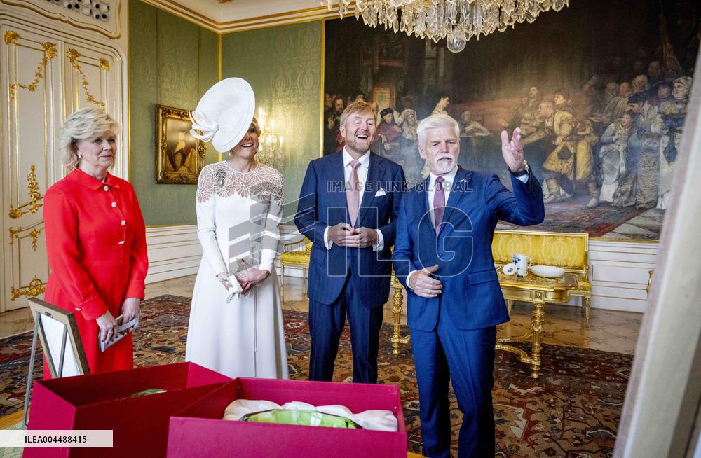 Royal Couple Visit To Prague