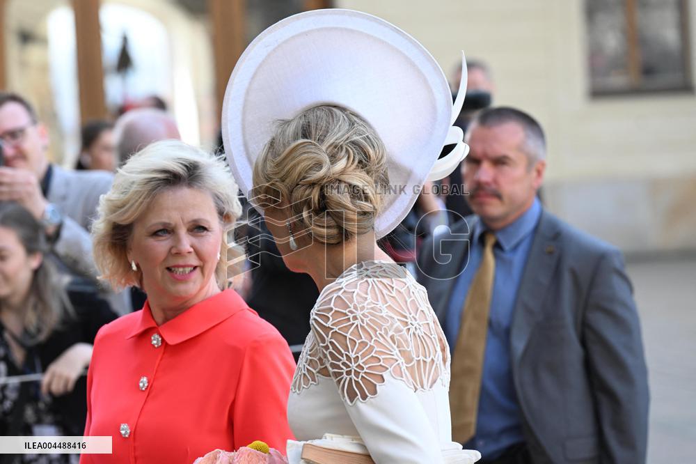 Royal Couple Visit To Prague