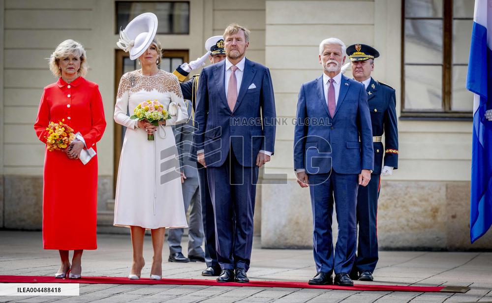 Royal Couple Visit To Prague