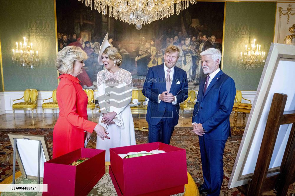 Royal Couple Visit To Prague
