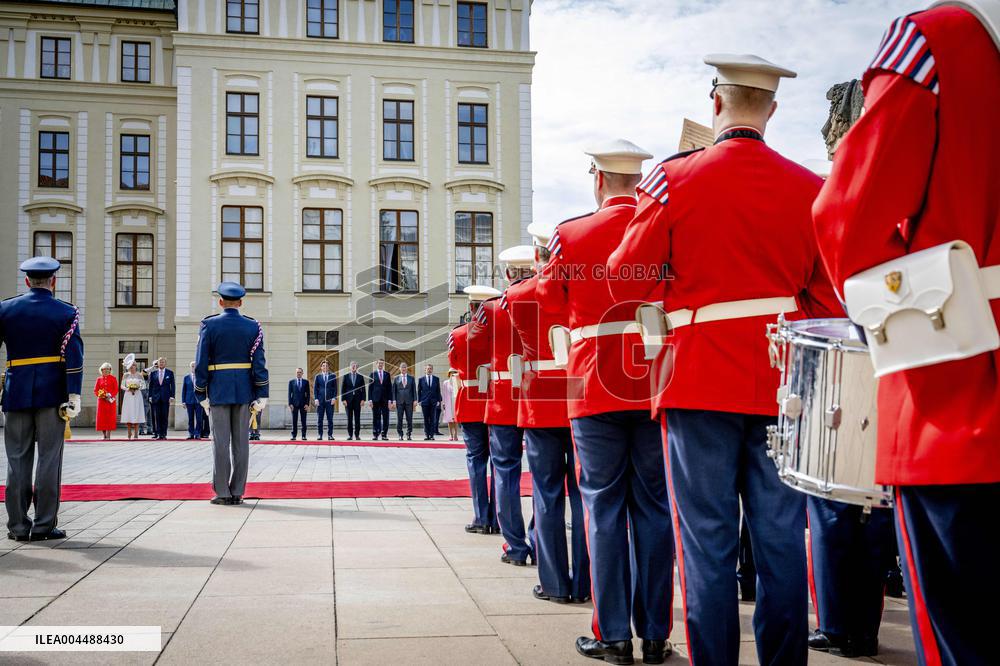 Royal Couple Visit To Prague