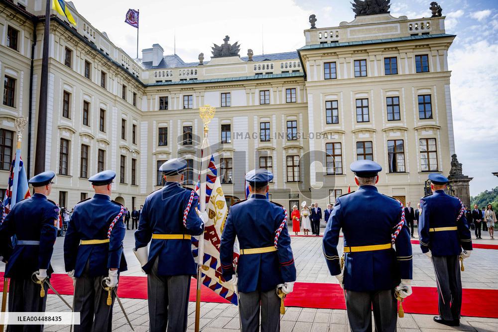Royal Couple Visit To Prague