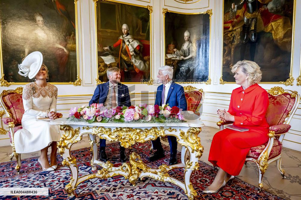 Royal Couple Visit To Prague