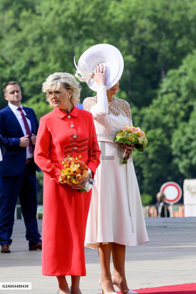 Royal Couple Visit To Prague