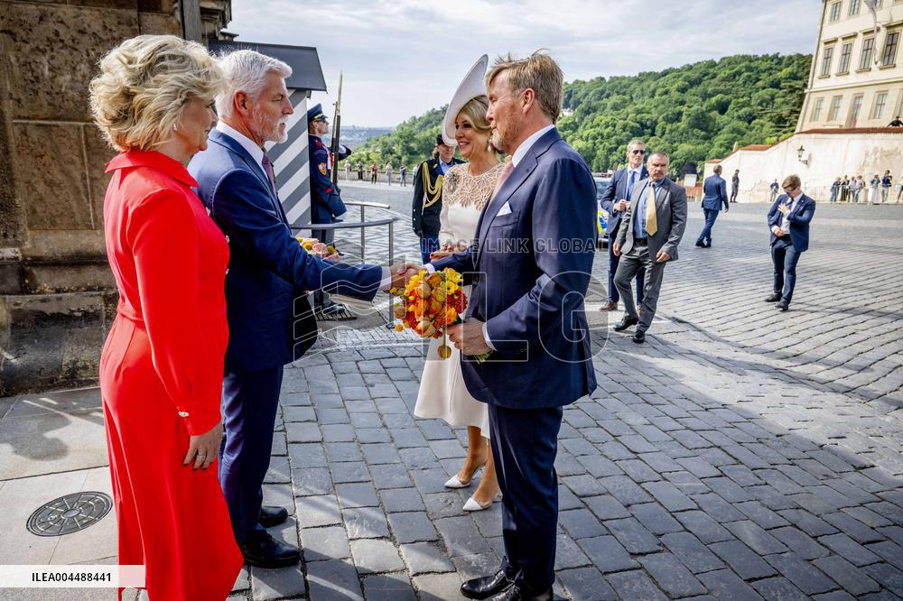 Royal Couple Visit To Prague