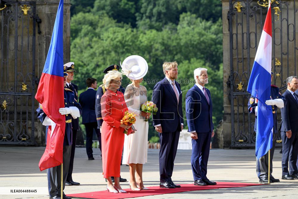 Royal Couple Visit To Prague