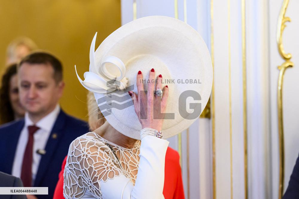 Royal Couple Visit To Prague