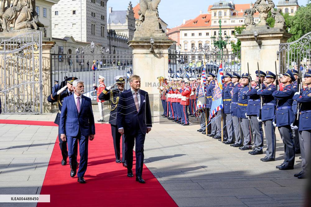 Royal Couple Visit To Prague