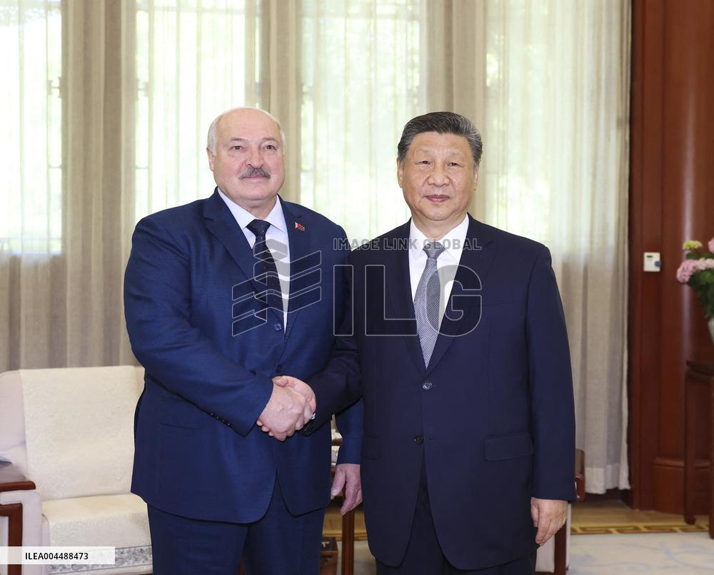 President Xi Jinping Meets With President Lukashenko - Beijing