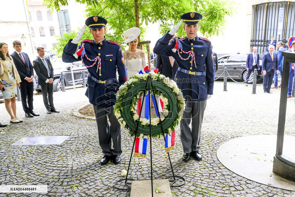 Royal Couple Visit To Prague