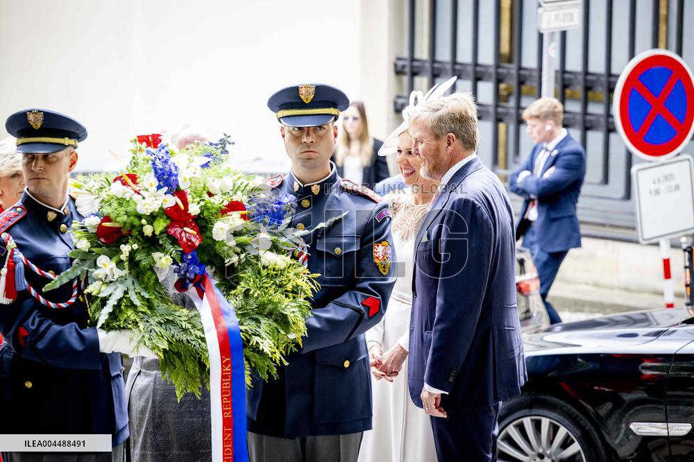 Royal Couple Visit To Prague