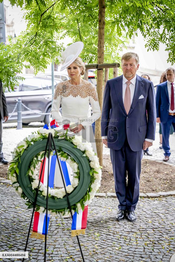 Royal Couple Visit To Prague