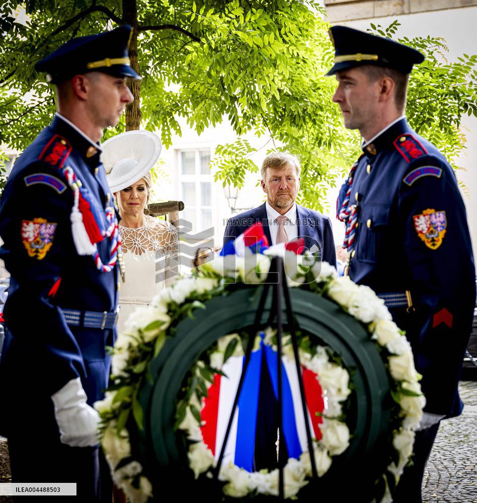 Royal Couple Visit To Prague