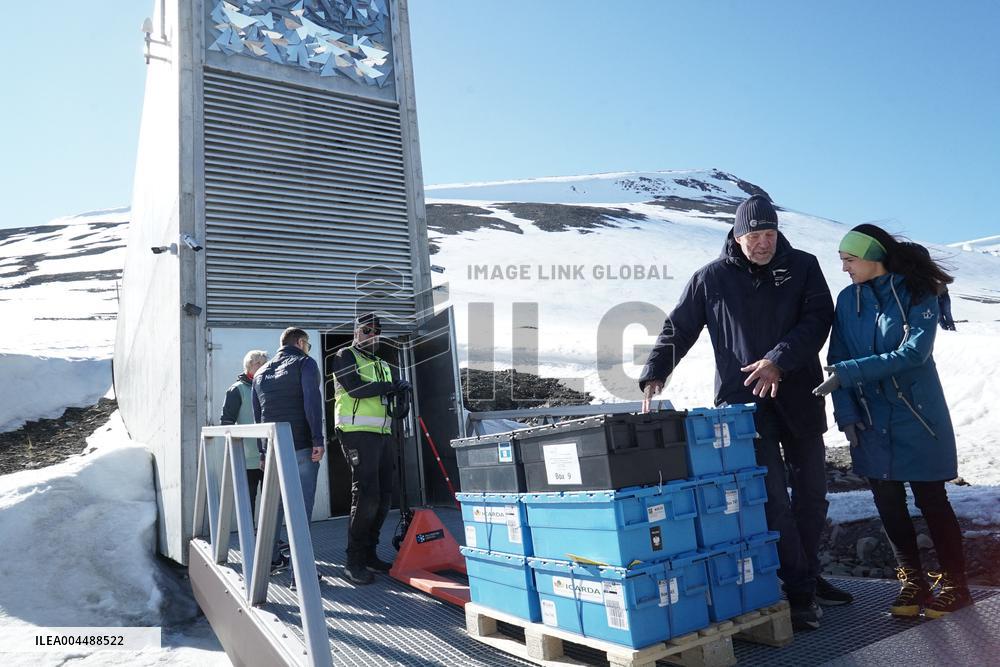 Seed Deposits at Svalbard Global Vault - Norway