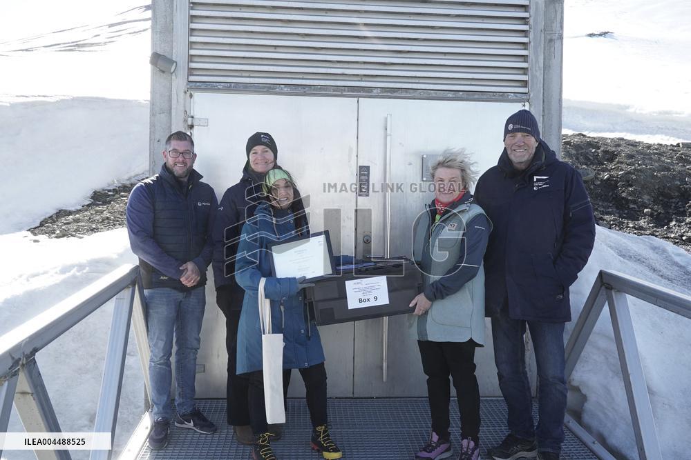 Seed Deposits at Svalbard Global Vault - Norway