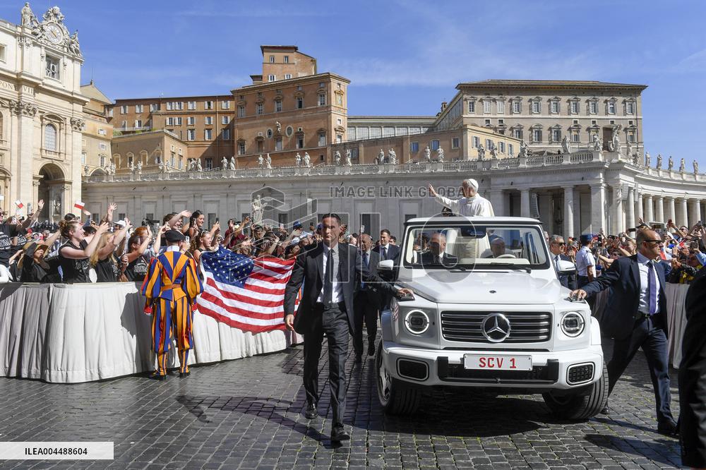Pope Leo XIV Leads Wednesday General Audience - Vatican