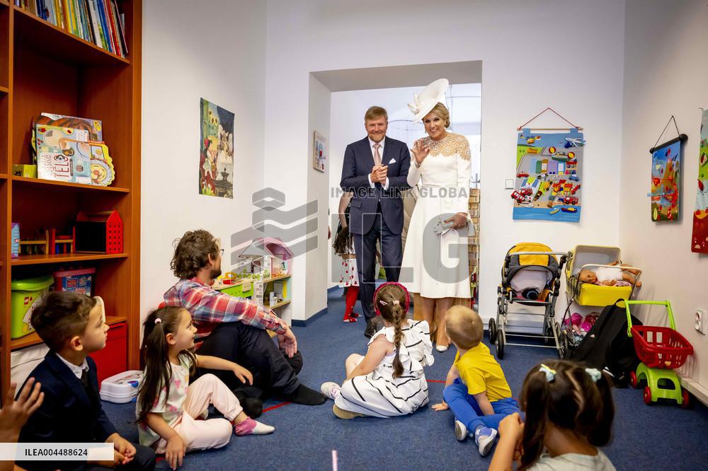 Royal Couple Visit To Prague