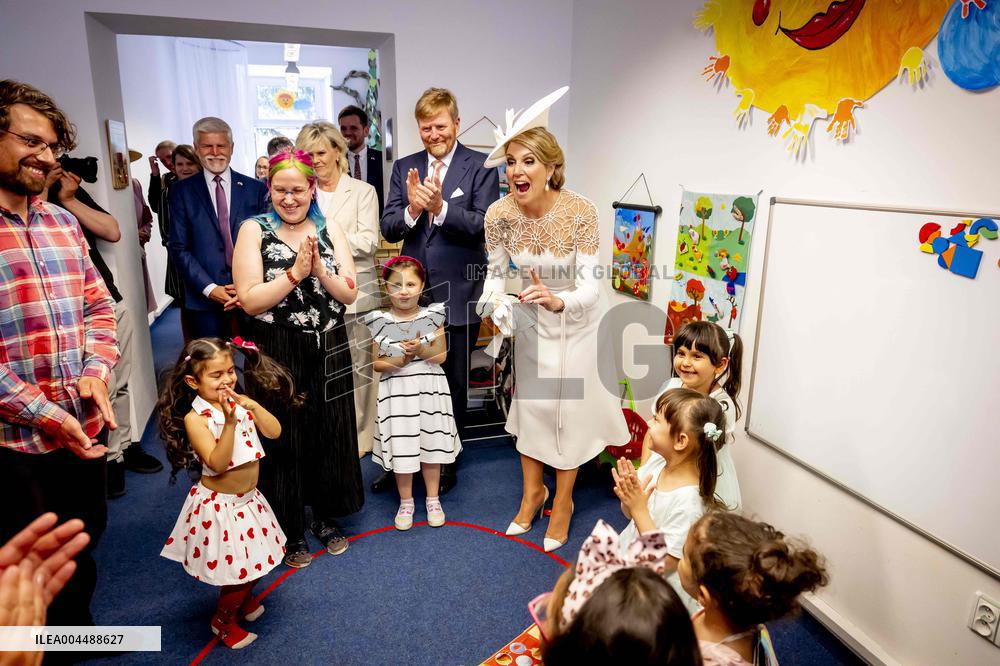 Royal Couple Visit To Prague