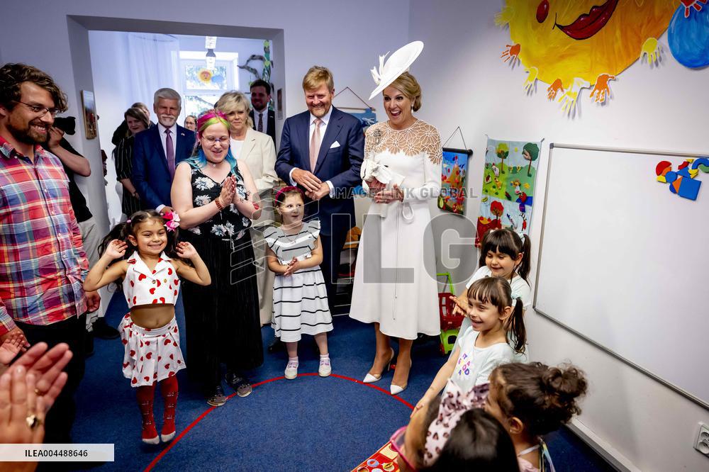 Royal Couple Visit To Prague