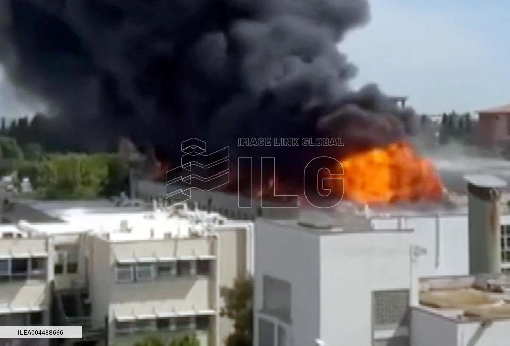 The Viterbo Faculty of Agriculture on Fire - Italy