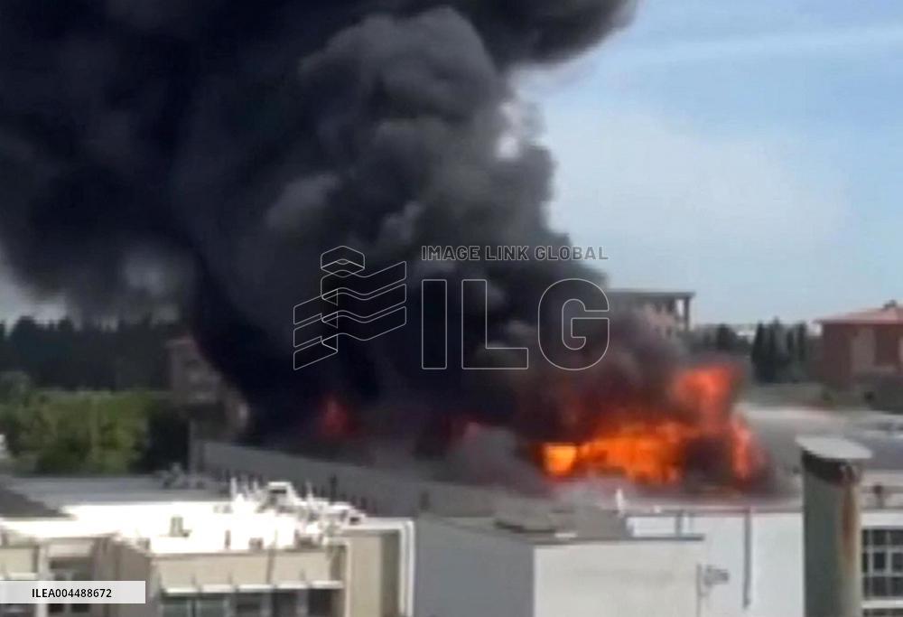 The Viterbo Faculty of Agriculture on Fire - Italy